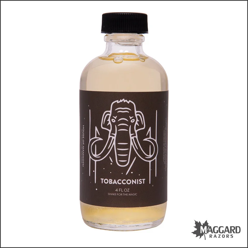 House Food of Mammoth Tobacconist Artisan Aftershave Splash, 4oz - Saldi Straordinari – Offerte Speciali Disponibili Adesso