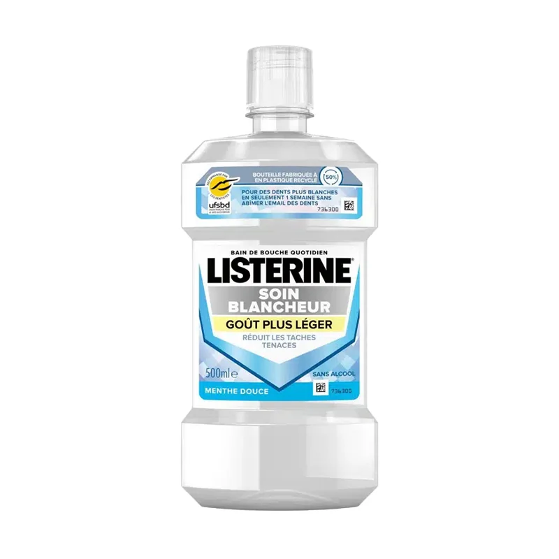 LISTERINE Soin Blancheur Bain Bouche Quotidien ​Boulangerie Pâtisserie Pain Levain Viennoiseries