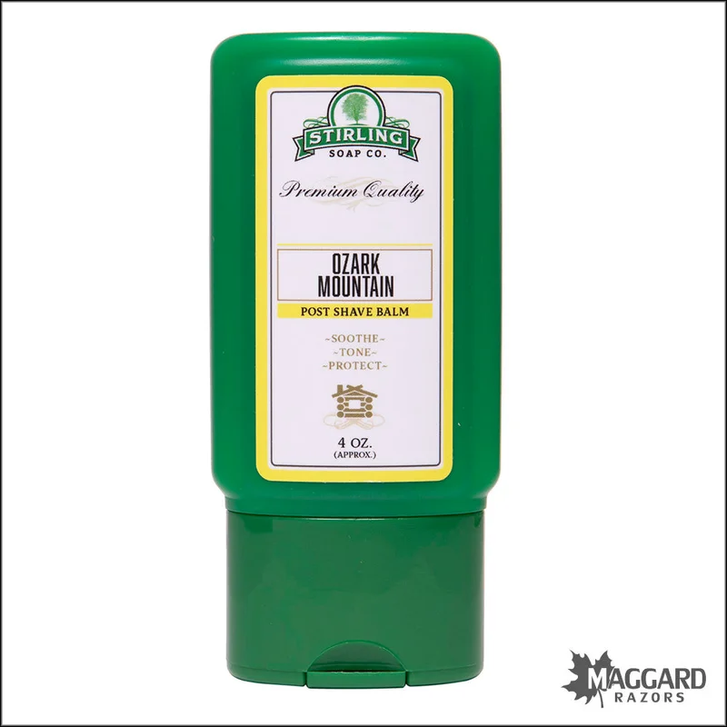 Stirling Soap Co. Ozark Mountain Aftershave Balm, 4oz - Saldi Straordinari – Offerte Speciali Disponibili Adesso - {'count': 1, 'name': 'Goodreads'}