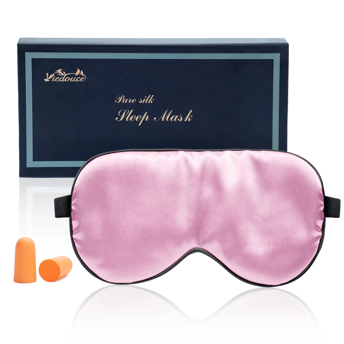 Viedouce Masque de Sommeil Boite Cadeau, Masque de Nuit Soie, 100% Soie Naturelle Occultant Ultra-Douce Masque de Voyage Masque de Yeux Sommeil, Masque pour Dormir Soie,Masque Nuit Sommeil Soie,Rose - Boutique Bébé en Ligne : Soins, Jouets et Articles Maison - {'count': 10, 'name': 'Viedouce'}