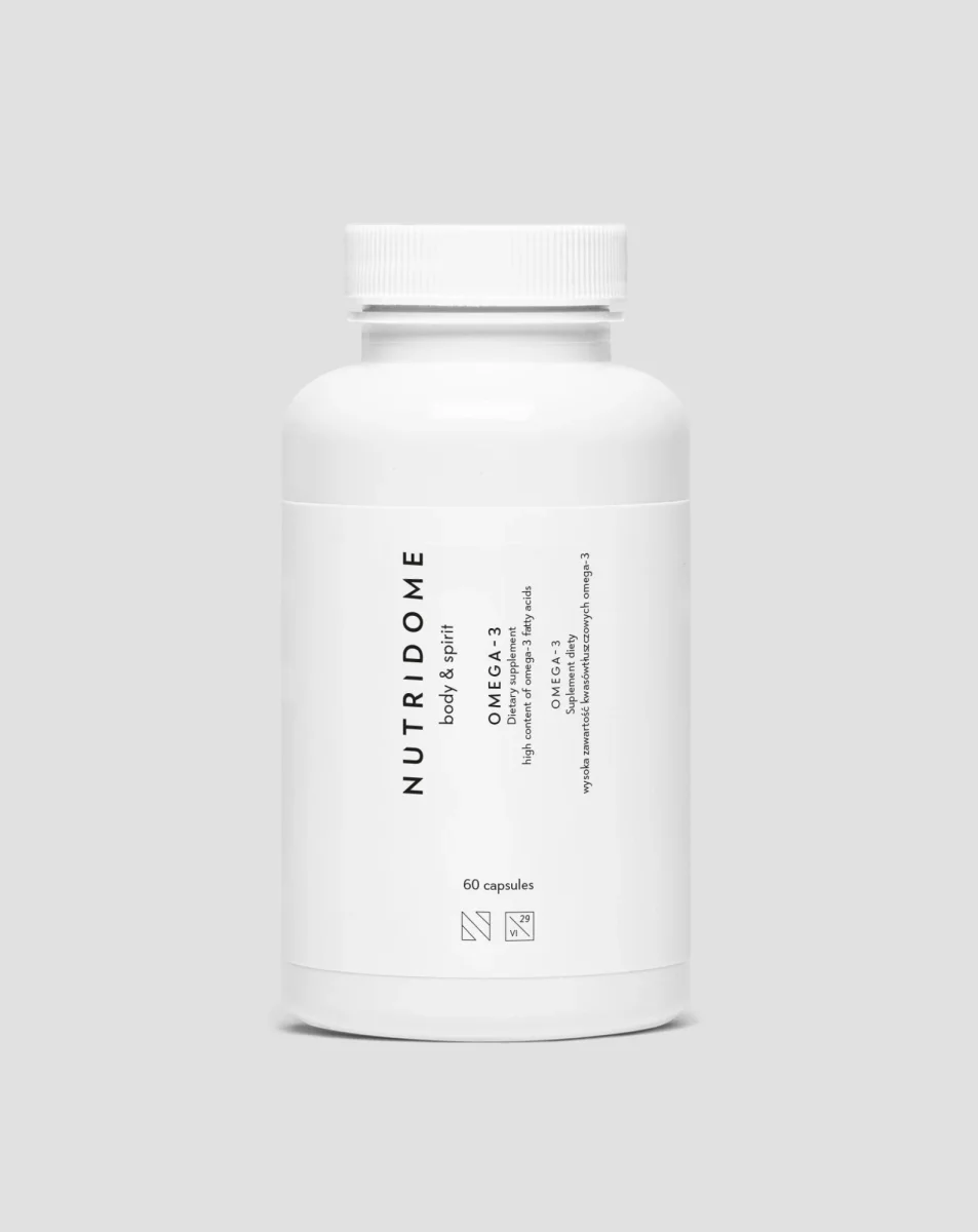Oméga-3 Nutridome pour l’immunité, le cerveau, le cœur et la vue - 60 gélules - Saldi Straordinari – Offerte Speciali Disponibili Adesso - Pharma nord