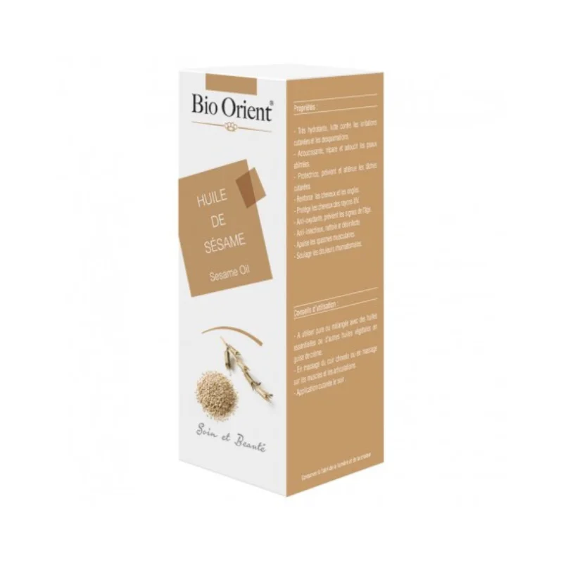 Bio Orient Huile De Sesame 90 ml - Saldi Straordinari – Offerte Speciali Disponibili Adesso Huile de Massage Végétale Sésame Bio - Corps - Eona – EONA