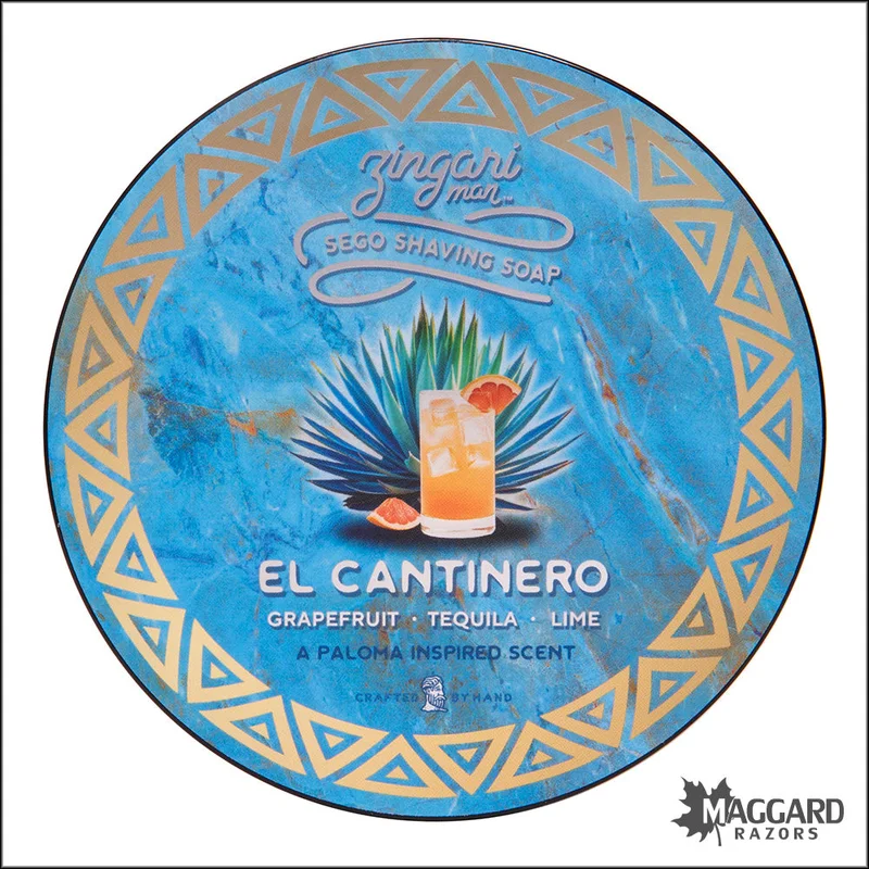Zingari Man El Cantinero Artisan Shaving Soap oz Sego Base Saldi Straordinari Offerte Speciali Disponibili Adesso