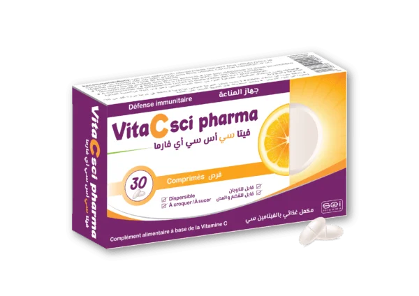 Sci Pharma Vita C 30 Comprimés - Vins Rouges Harmonieux pour Chaque Occasion - Winchester