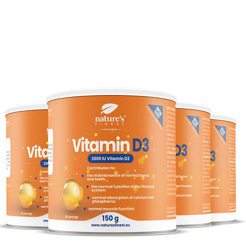Vitamine D3 en poudre 3+1 GRATUIT - Saldi alimentation Straordinari – Offerte Speciali Disponibili Adesso