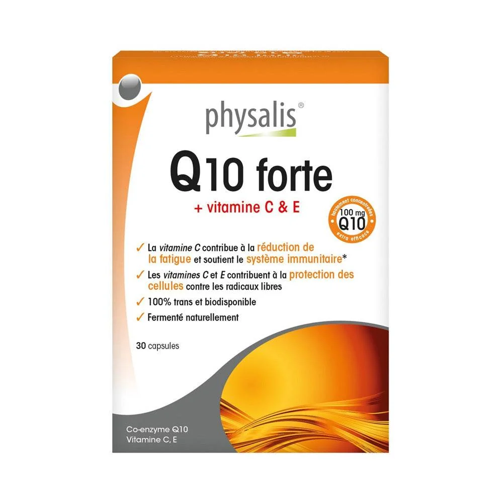 Physalis Q10 Forte +Vitamine C & E 30 Gélules - Saldi Straordinari – Offerte Speciali Disponibili Adesso PHYSALIS Q10 Forte +Vitamine C & E 30 Gélules