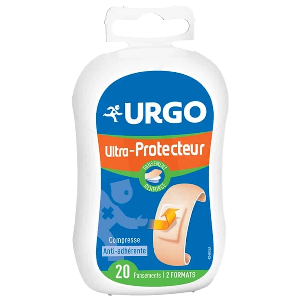 URGO – Pansements Ultra-protecteurs Compresse Anti-adhérente 2 Formats – 20u - Saldi Straordinari – Offerte Speciali Disponibili Adesso - pansements extensibles urgo pansement compresse format 8211