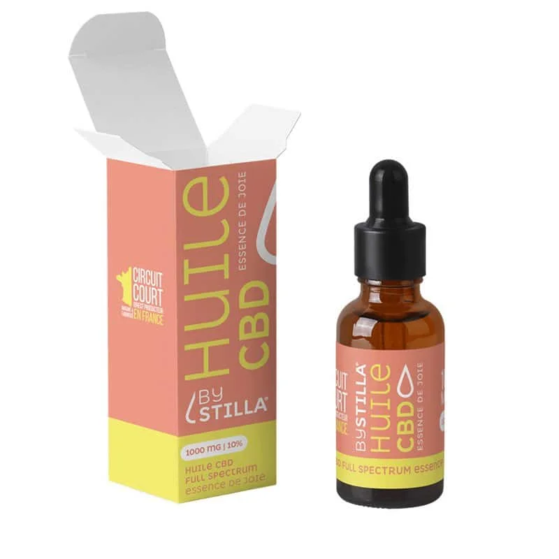 Huile CBD Essence Joie Citron Gingembre 10ml Édition Limitée Art Table Française Promotion