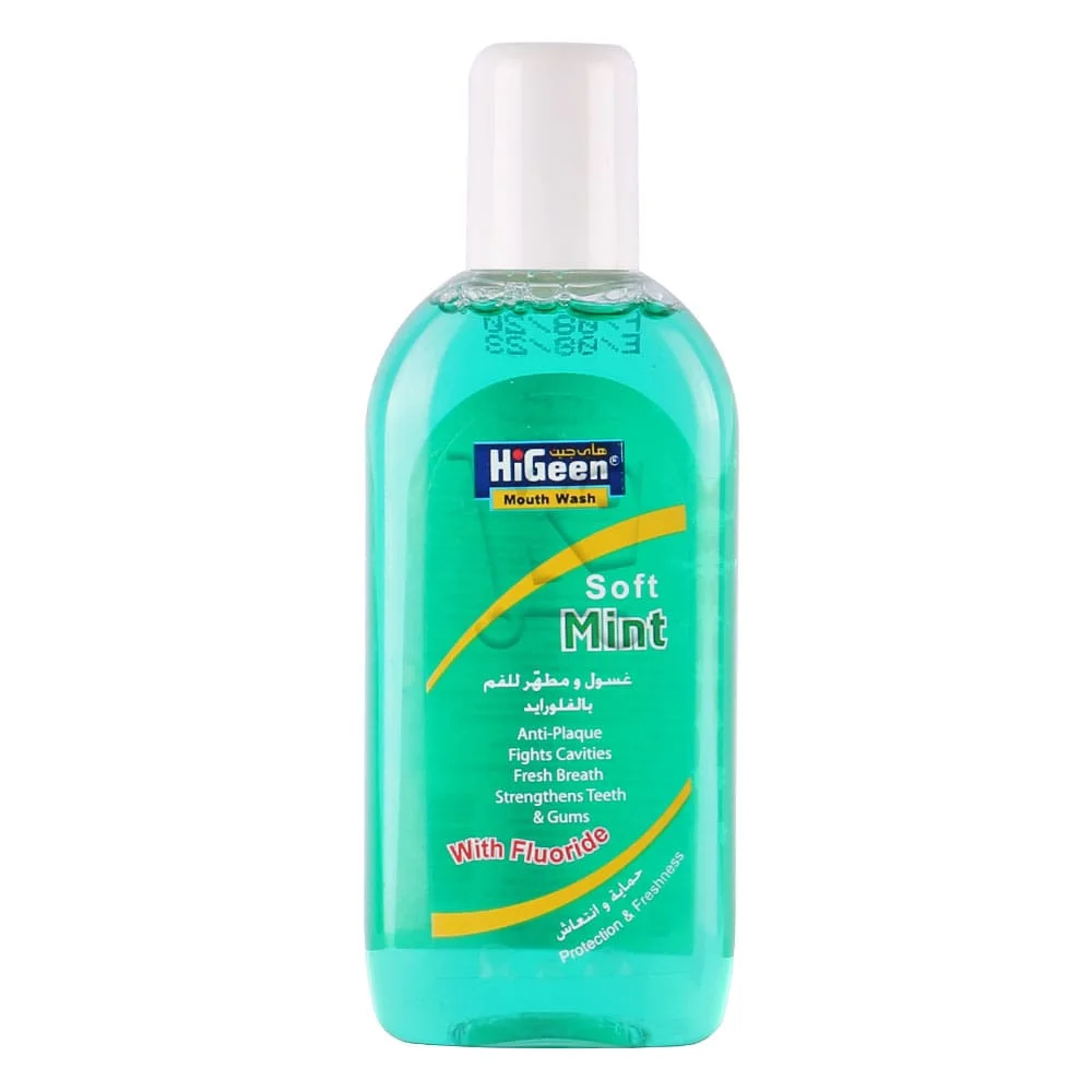 HiGeen Bain De Bouche Soft Mint 110 ml - Club Vins Rouges Harmonieux pour Chaque Occasion