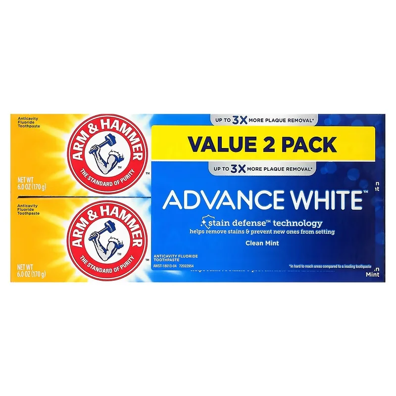 ARM HAMMER ADVANCE WHITE DENTIFRICE GEL PACK GR Saldi Straordinari Offerte Speciali Disponibili Adesso