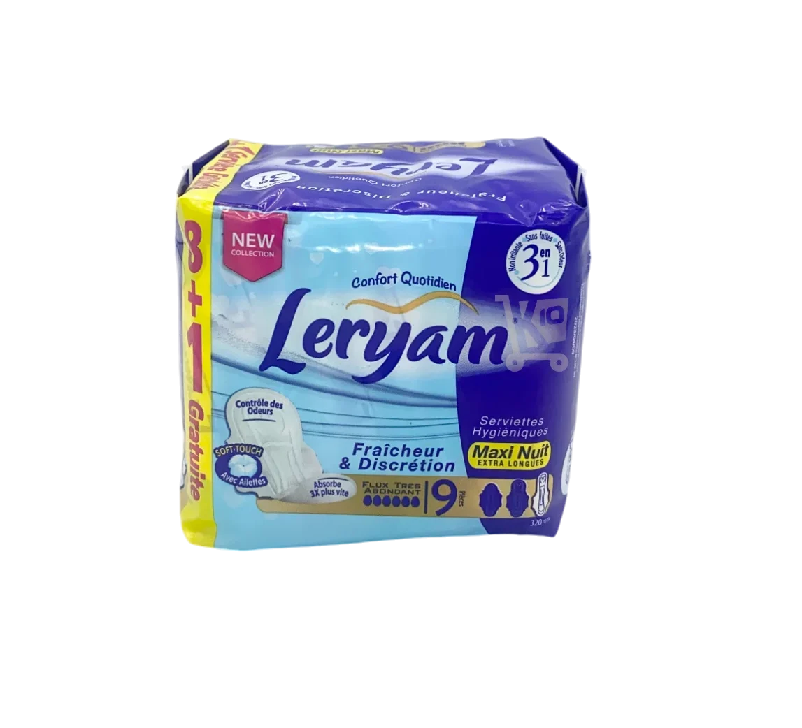 Leryam Serviettes Hygiéniques Pocket Maxi Nuit – Extra Longues – 09 pcs - Vins Rouges Harmonieux pour Chaque Occasion - {'count': 1, 'name': 'tissus'}