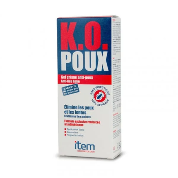 item ko poux gel creme anti poux 100ml - Saldi Straordinari – Offerte Speciali Disponibili Adesso - calming gel pou gel creme 100ml