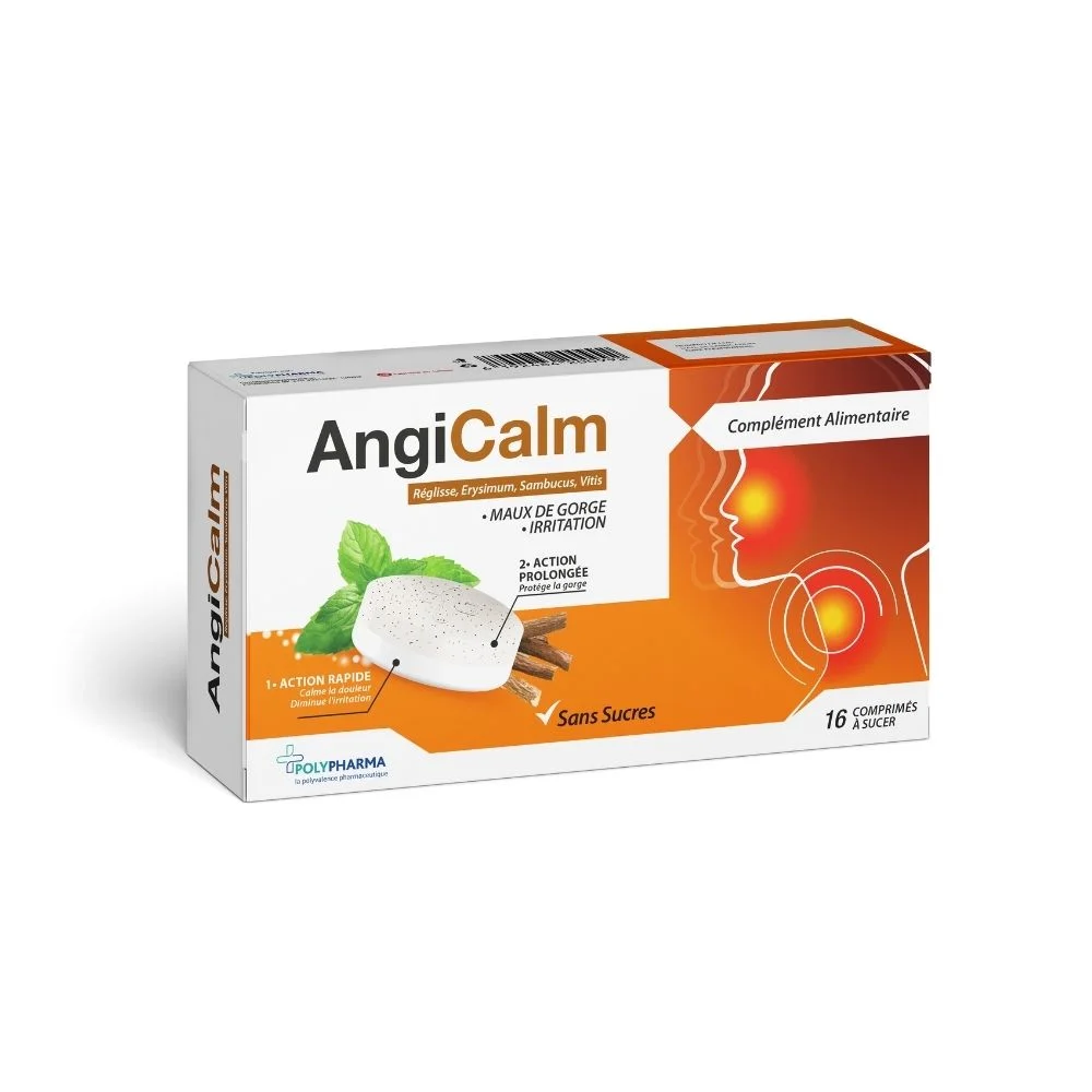Angicalm Réglisse Comprimé B16 – Polypharma bobine - Saldi Straordinari – Offerte Speciali Disponibili Adesso