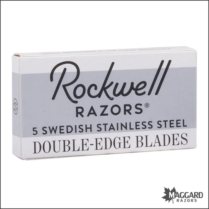 Rockwell While Razors Double Edge Blades, 5 blades - Saldi Straordinari – Offerte Speciali Disponibili Adesso