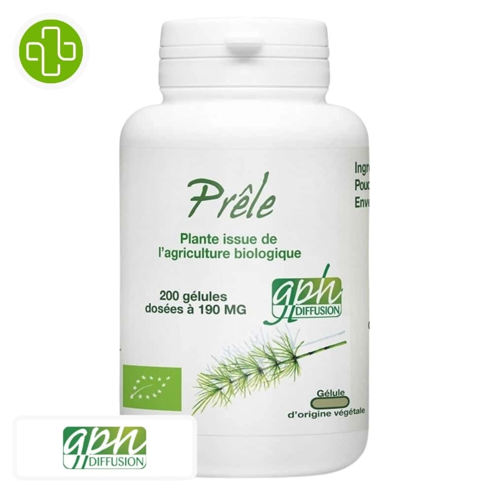 GPH Family DIFFUSION – Prêle 190mg – 200 Gélules - Saldi Straordinari – Offerte Speciali Disponibili Adesso