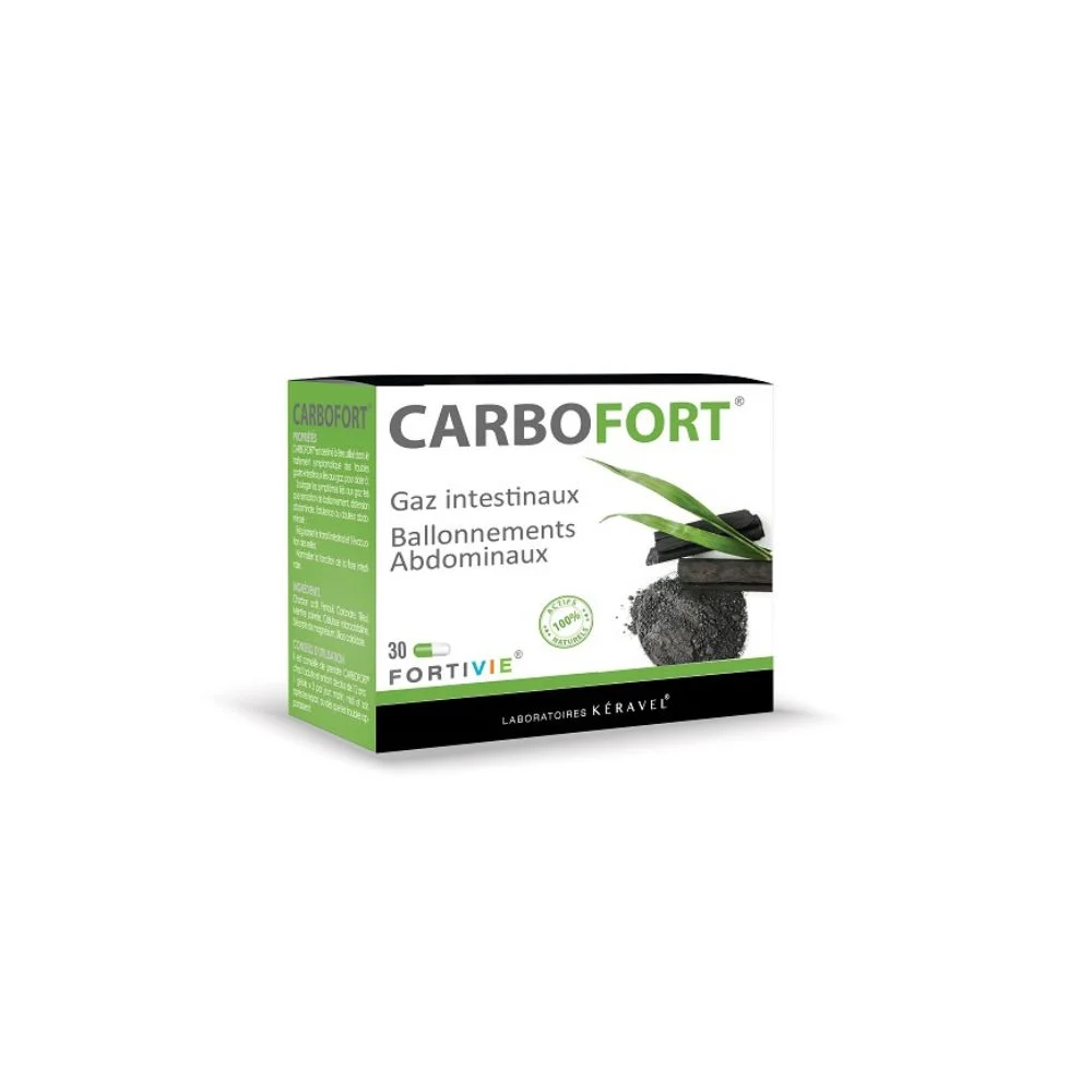 Carbofort 30 Gélules - Saldi Straordinari – Offerte Speciali Disponibili Adesso - Charbon végétal activé