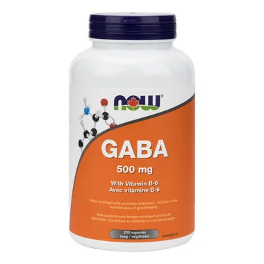 GABA + Vitamin B-6 500mg – 200 Capsules - Saldi Straordinari – Offerte Speciali Disponibili Adesso - {'count': 1, 'name': 'Vegetarian'}