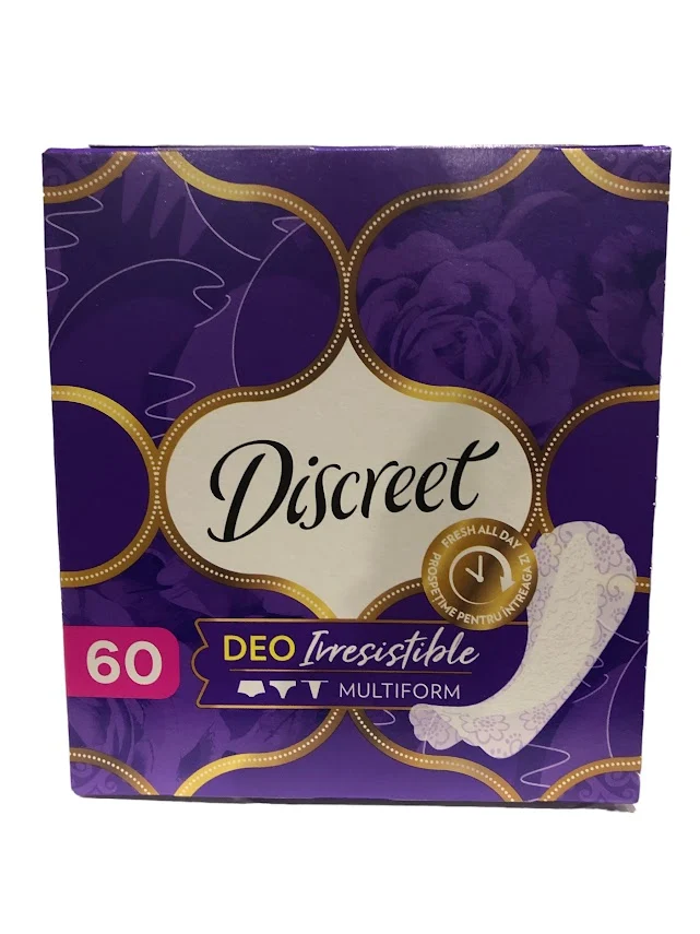 Discreet Multiform - protège-slips - deo irresistible 60pcs - Saldi Straordinari – Offerte Speciali Disponibili Adesso - {'count': 1, 'name': 'Transmission'}