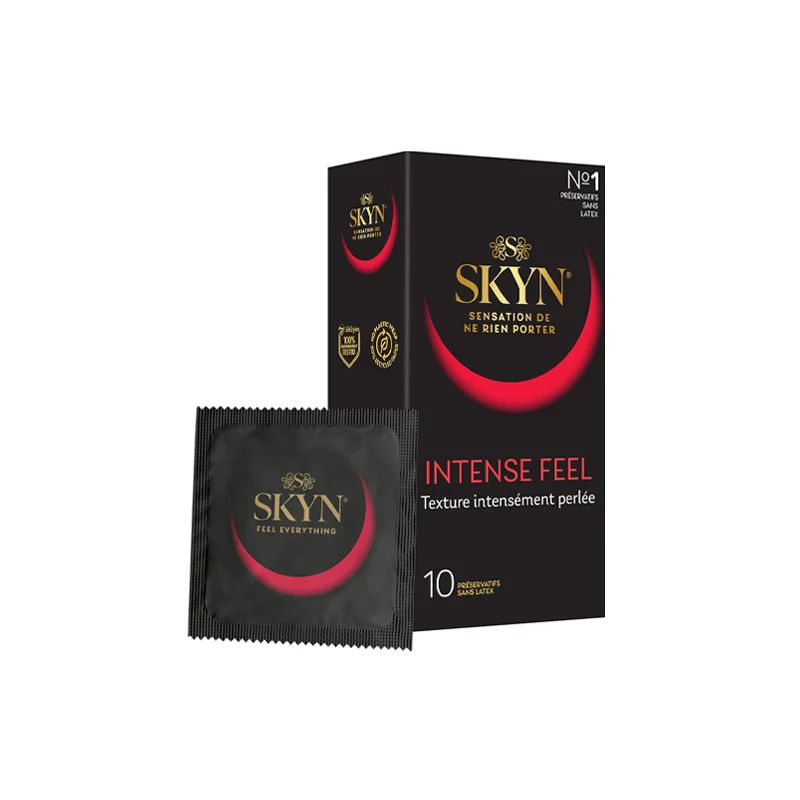 MANIX SKYN Intense Feel 10 Préservatifs Texture Intensément Perlé - ​Boulangerie-Pâtisserie | Pain au Levain & Viennoiseries​ PRESERVATIFS MANIX SKYN INTENSE FEEL TEXTURE INTENSEMENT PERLEE SANS LATEX  BOITE DE 10