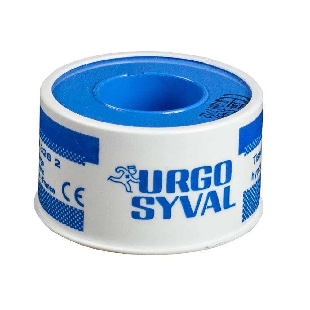 UrgoSyval 5*2cm - Saldi Straordinari – Offerte Speciali Disponibili Adesso Urgosyval - Resistant adhesive tape - White - 5 mx 2.5 cm - Urgo