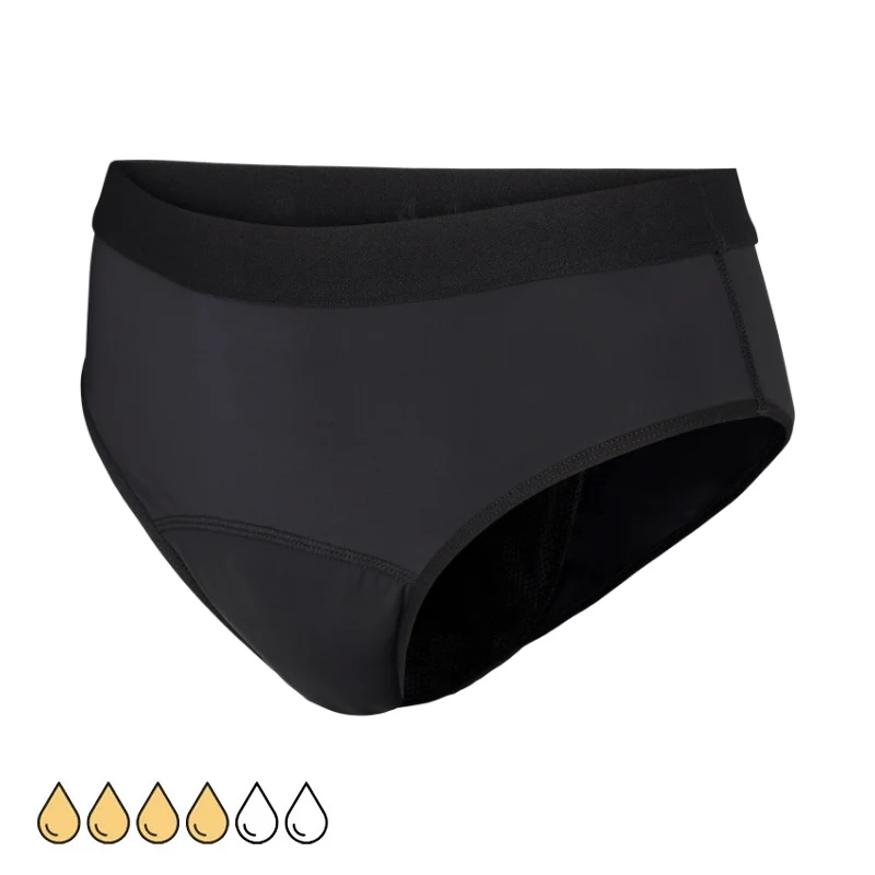 Slip d'incontinence Elva MidRise 90 - Noir accidents - Organisation de la maison avec des solutions de rangement