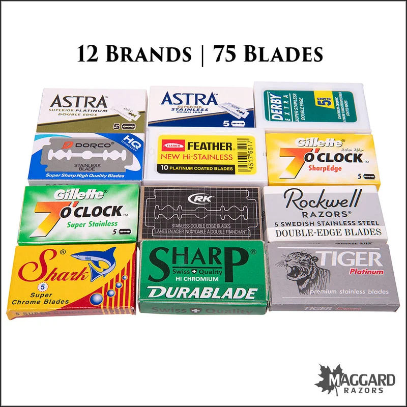 Double Edge Razor Sampler Brands Saldi Straordinari Offerte Speciali Disponibili Adesso