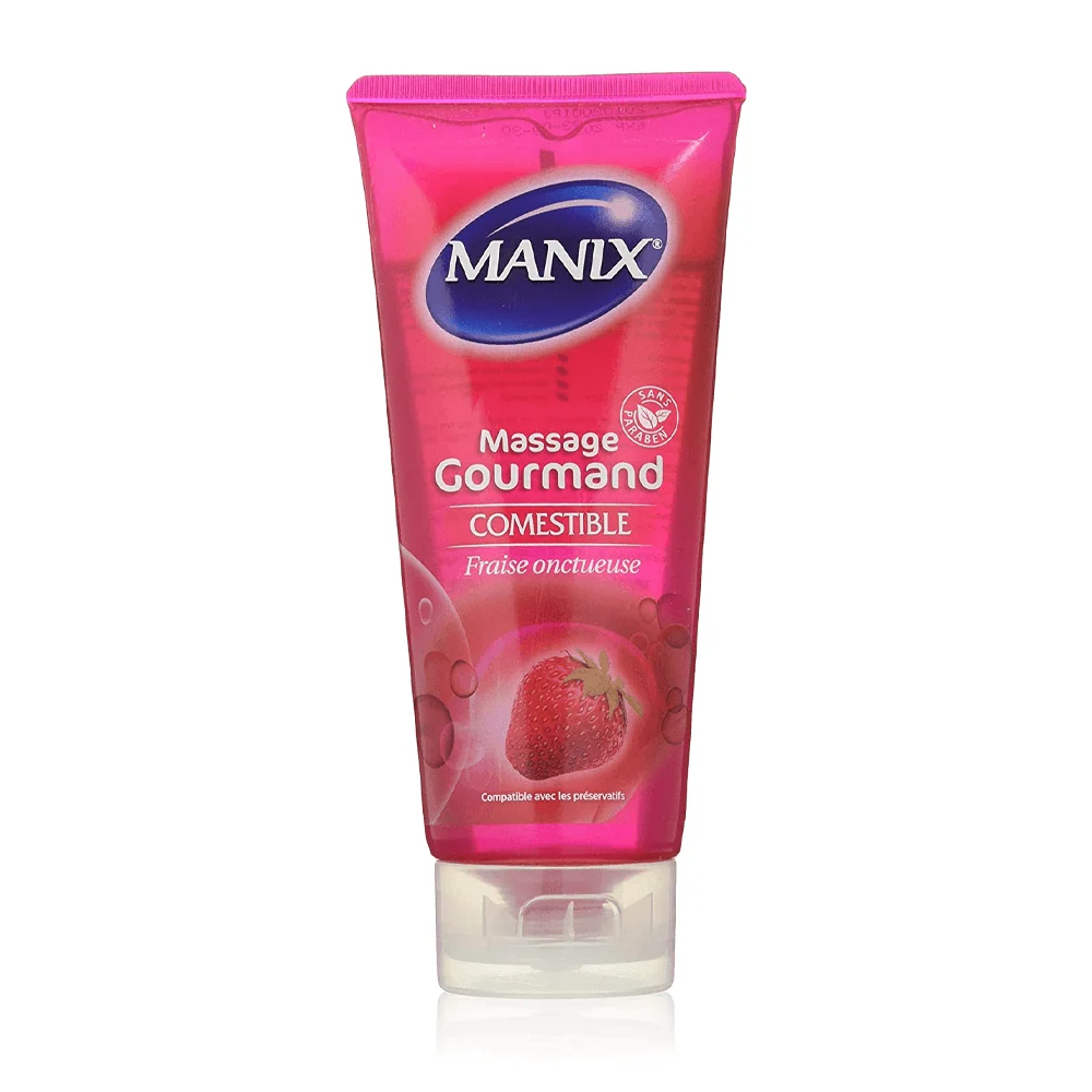 Manix Gel Massage Gourmand Fraise 200ml - Saldi Straordinari – Offerte Speciali Disponibili Adesso MANIX - Gel De Massage Stimulant Sensations Intenses (effet Chauffant) -  200ml Maroc Au Meilleur Prix | Parachezvous.ma