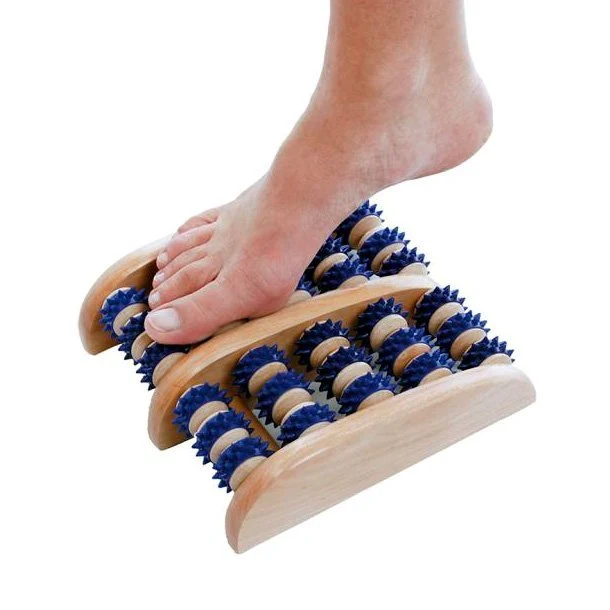 Rouleau masseur pour pied conseils en bois antidérapant - Organisation de la maison avec des solutions de rangement