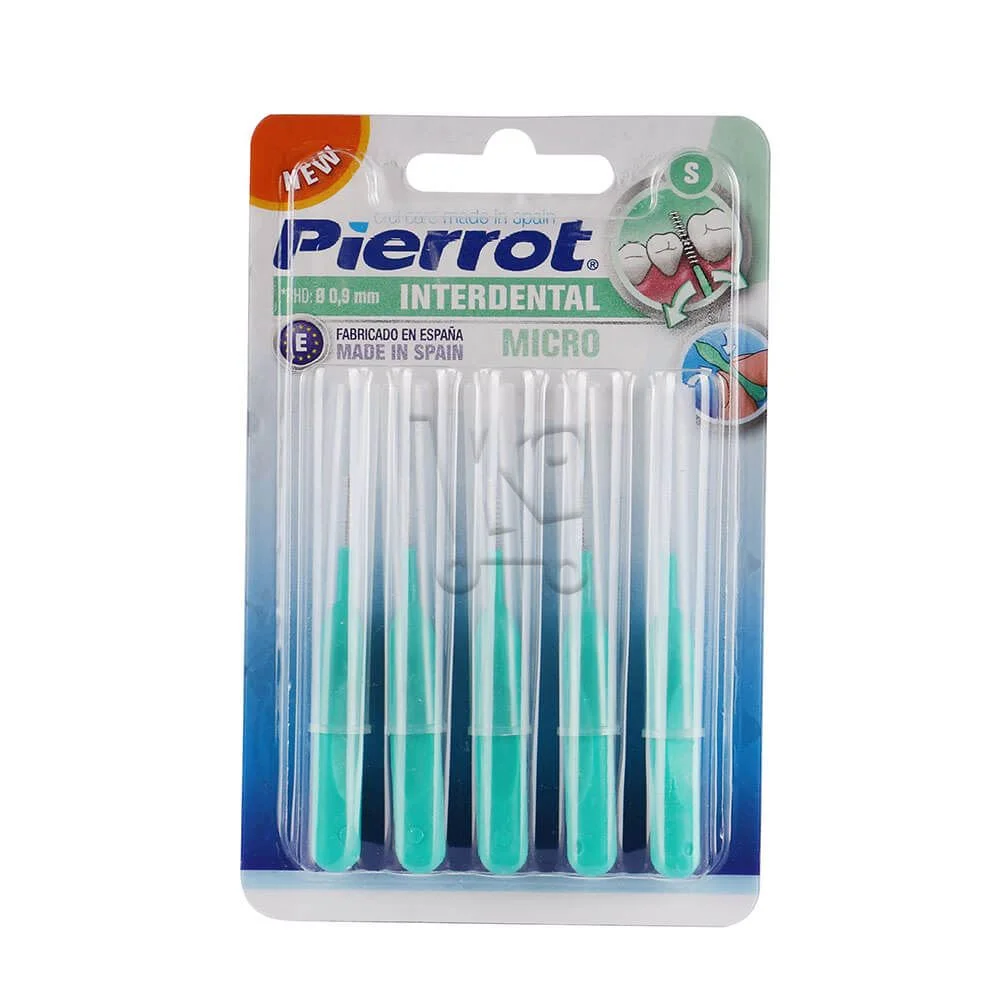 Pierrot Interdental S Micro 0.9 mm ×5 Brossettes - MEDIOVAS Vins Rouges Harmonieux pour Chaque Occasion