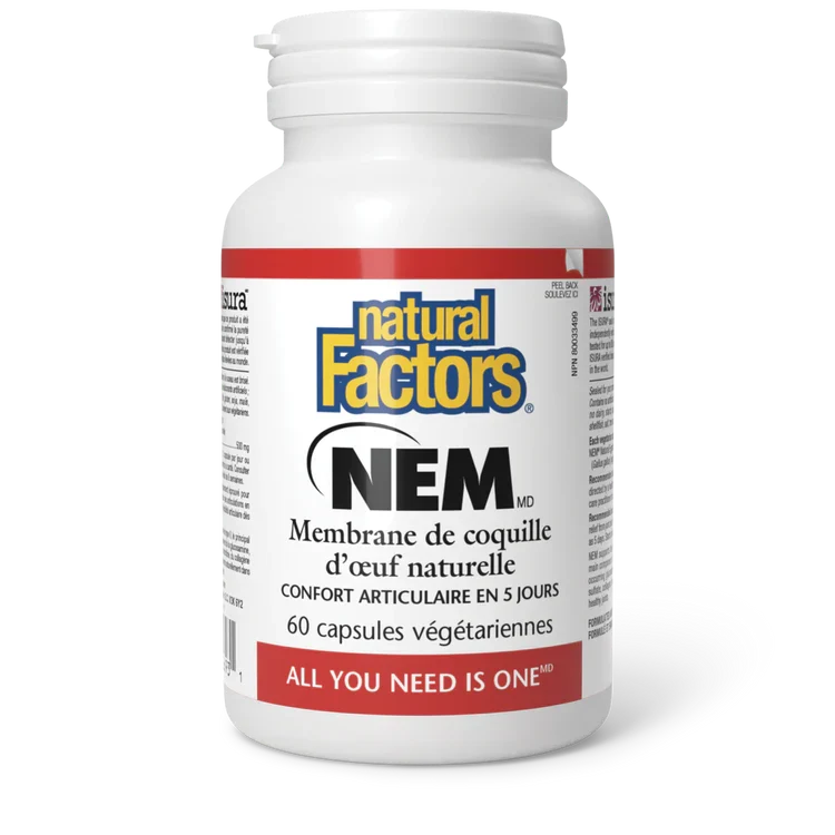 NEM membrane de coquilles d'œuf naturelle 60 capsules - Saldi Straordinari – Offerte Speciali Disponibili Adesso Membrane de coquille d'œuf Ovomet®