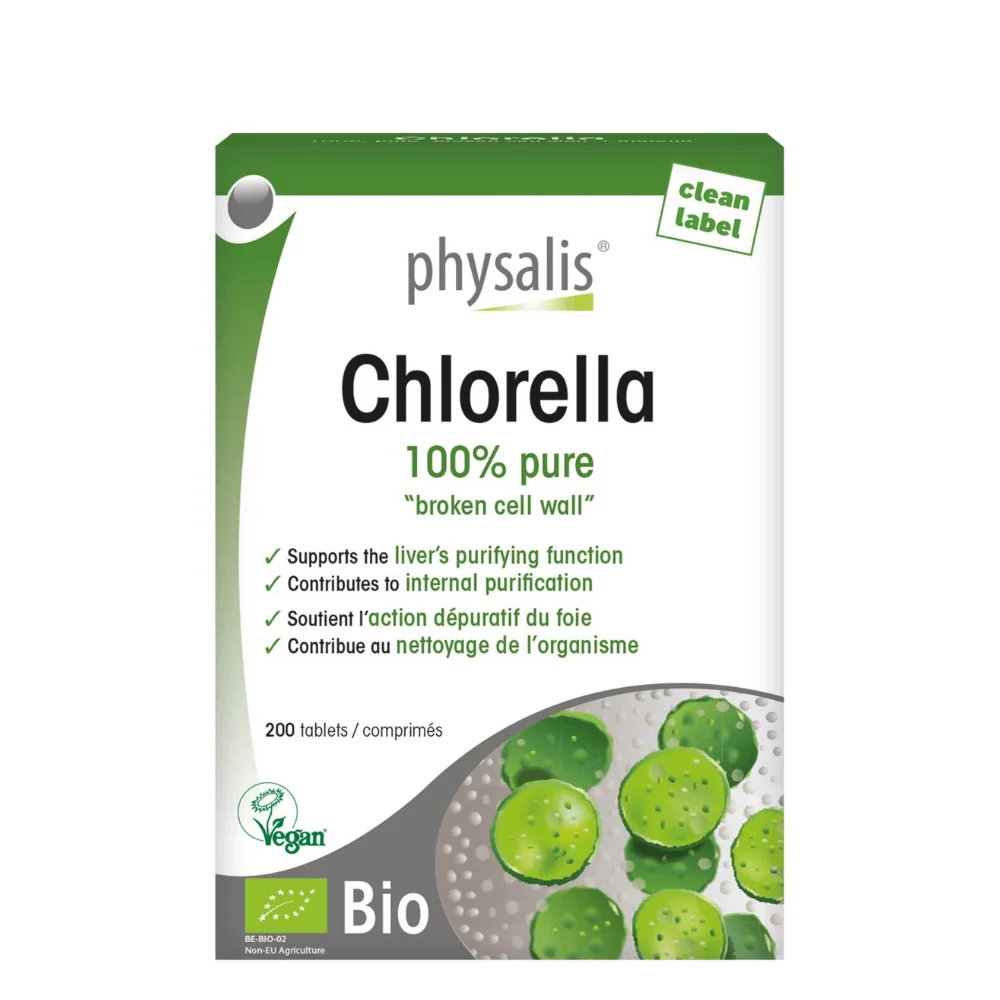 Physalis Chlorella 100% Pure Bio 200 Comprimés - Saldi Straordinari – Offerte Speciali Disponibili Adesso - Chlorella bio