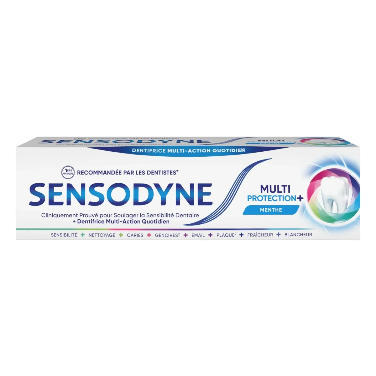 Sensodyne Dentifrice Multi Protection+ Menthe 75 ml - Vins Rouges Harmonieux pour Chaque Occasion - {'count': 1, 'name': 'Blanc'}