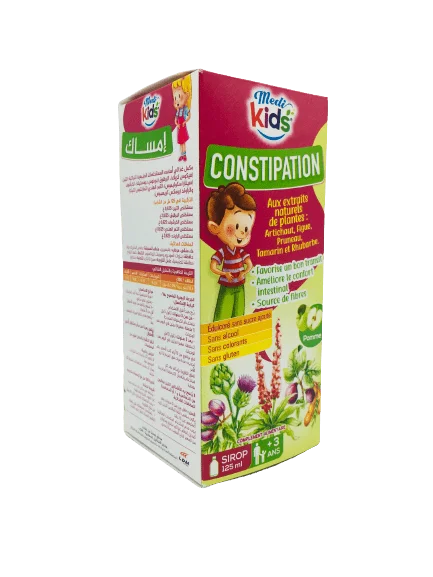 LDM Constipation Sirop Pour Enfant 125 ml - Vins Rouges Harmonieux pour Chaque Occasion - {'count': 1, 'name': 'Arômes'}