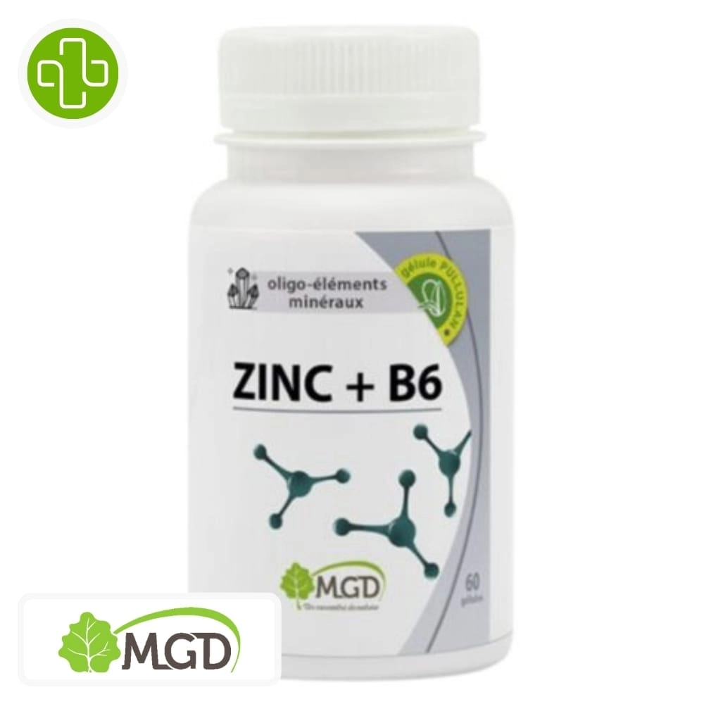 MGD NATURE – Oligo-elements Minéraux Zinc Et B6 – 60 Gélules - Saldi Straordinari – Offerte Speciali Disponibili Adesso - ace selenium mgd oligo - element minéral gélule