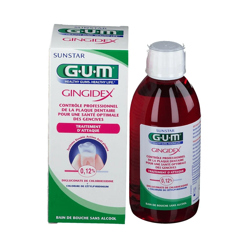 Gum Blanc GINGIDEX 0,12% Bain De Bouche 300ml (1784) - Saldi Straordinari – Offerte Speciali Disponibili Adesso