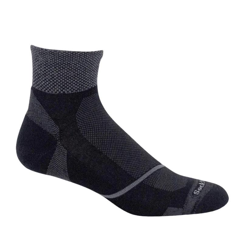 Chaussette homme Pulse Quarter pour épine calcanéenne - Noir - Organisation de la maison avec des solutions de rangement Lot de 4 outils de lavage de chaussettes - Aide à l'accouplement pour  sécher et ranger les chaussettes jumelées - Clips et pinces - Aide au tri  et crochet de suspension pour