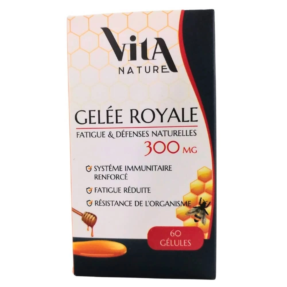 VITA NATURE – Gelée Royale Fatigue Et Défenses Naturelles 300mg – 60 Gélules - Saldi Straordinari – Offerte Speciali Disponibili Adesso - {'count': 1, 'name': 'Épuisés'}